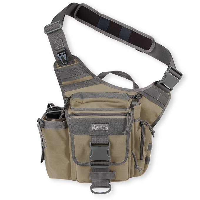 Maxpedition Jumbo Versipack - Khaki and Foliage Two Tone Maxpedition Jumbo Versipack - Khaki and Foliage Two Tone
